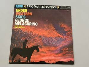 ◆ LP レコード ジョージ・メラクリーノ楽団 カウボーイの郷愁 GEORGE MELACHRINO Under Western Skies 30685