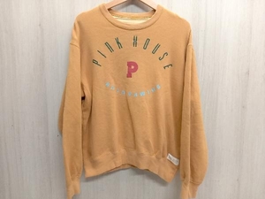 PINK HOUSE ピンクハウス PO114UAL12 スウェット トレーナー サイズL レディース オーカー 黄土色