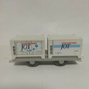 プラレール コンテナ車 貨車 JOT クールコンテナ COOL CONTAINER USED