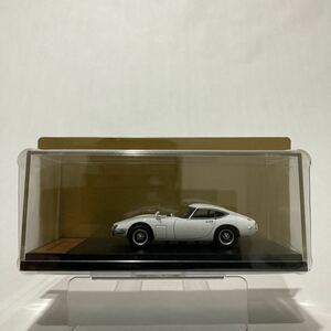 アシェット 国産名車プレミアムコレクション 1/43 TOYOTA 2000GT MF10 1969年 トヨタ スーパーカー 旧車 ミニカー モデルカー