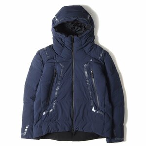 Dior HOMME ディオールオム ジャケット サイズ:XS 20AW DESCENTE 水沢ダウン テクニカル ナイロン ダウン ジャケット ネイビー 日本製