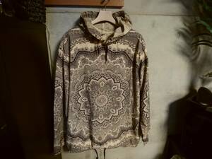 【TENDERLOIN テンダーロイン 】ペイズリー柄パーカM 日本製 「T-PAISLEY HOODED」 本店限定 名作 人気アイテム 総柄パーカ