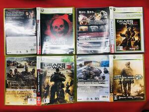 【Xbox360】 GEARS of WAR ギアーズ オブ ウォー 1 2 3 コール オブ デューティ モダン・ウォーフェア２ 即購入！ セット