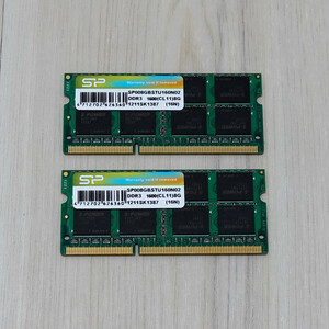 Silicon Power SODIMM DDR3-1600 (PC12800) 8GB*2 (計16GB) [SP008GBSTU160N02]