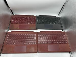 s1510) ジャンク Microsoft Surface Pro マイクロソフト 純正キーボード Model:1725 タイプカバー 日本語キーボード