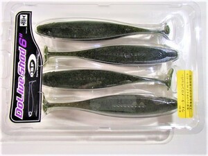 【新品!!】OSP DOLIVE SHAD ６インチ W-001 ウオーターメロンペッパー 4560485615886