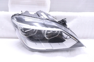 37-1036★後期 LED F12 F13 BMW ６シリーズ★右ヘッドライト 63.11-7 255 734.9 ブラック 純正★BMW (QT)