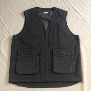 【Steven Alan スティーブンアラン SUP66 UTLTY VEST ベスト DK.GRAY size S】