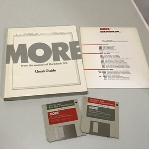 Z13387 ◆MORE Macintosh　PCソフト