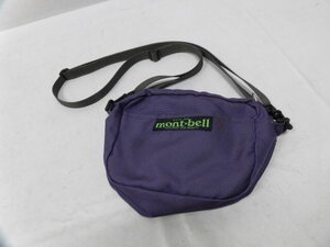 mont-bell モンベル Ballistic ショルダーバッグ ミニバッグ ミニショルダー ポーチ ウエストバッグ ウエストポーチ かばん パープル 紫