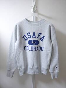 Champion REVERSE WEAVE スウェットトレーナー USAFA AF COLORADO グレー 灰色 メンズ XL チャンピオン リバースウィーブ コロラド