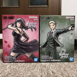 2種set◇スパイファミリー フィギュア ロイド ヨル SPY×FAMILY Loid Forger & Yor Forger Vibration Stars Figure BANPRESTO