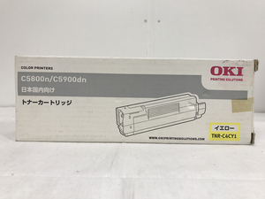 新品■純正 OKI TNR-C4CY1 イエロー C5800n C5900dn用★外箱劣化 中身未開封★製造日不明★送料無料