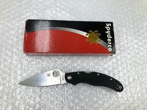 16【NF37】◆中古◆ Spyderco スパイダルコ 折りたたみナイフ アウトドア レジャー 登山 c144cfpe