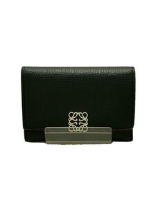 LOEWE◆3つ折り財布/牛革/C821S33X01/ANAGRAM VERTICAL SMALL WALLET