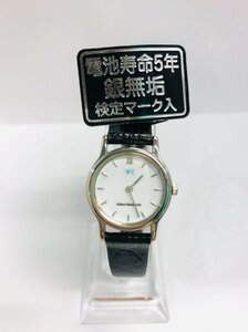 qow.YUJ06　ROGAR ロガール　Video Research 銀無垢　レディース腕時計　クォーツ