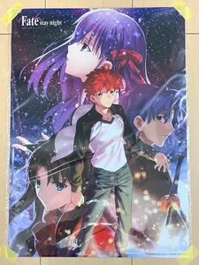 非売品 劇場版 Fate/stay night Heaven’s Feel A3 クリアポスター