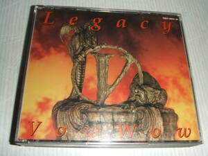 廃盤２枚組CD★VOW WOW ヴァウワウ★LEGACY　レガシー★送料無料！！