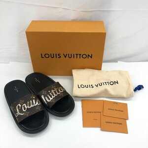 LOUIS VUITTON ルイヴィトン フラットサンダル モノグラム MA1117 サイズ37 箱付き【CKAR2089】