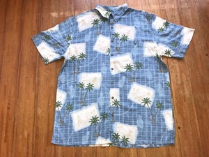 ★★Batik Bay★ハワイアンシャツ　柄シャツ★１００％RAYON★★USA輸入古着★★