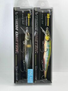 メガバス ビジョン ワンテン 2個セット 未開封品 WAGIN OIKAWA & FA KISYU AYU VISION 110 ONETEN Japan Color Jerkbait