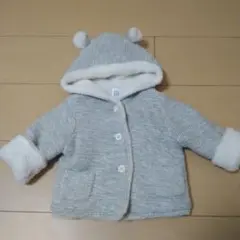 お値下げ中◆セット買いお得◆匿名配送【baby GAP】クマ耳アウター約70cm