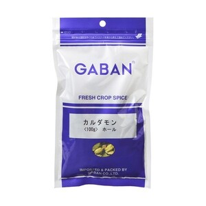 カルダモンホール 100g×10袋 GABAN スパイス 香辛料 シード 粒 業務用 Cardamom しょうずく ギャバン 高品質 ハーブ