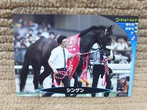 ダービーライブ 実名競馬 コレクションカード 第0弾 シンゲン