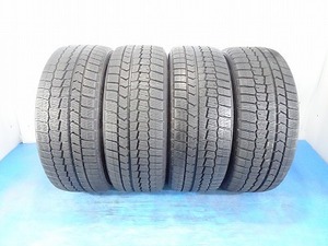 ダンロップ WINTER MAXX WM02 225/45R18 91Q★8.5分山 2021年製 4本 スタッドレス【福島発 送料無料】FUK-E14507★冬