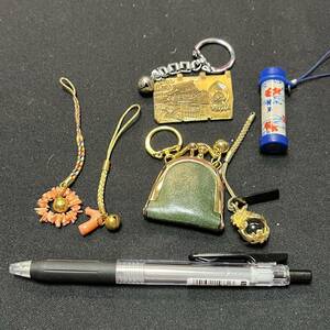 【中古 送料込】『小物まとめ ストラップ,キーホルダー6個セット』S321