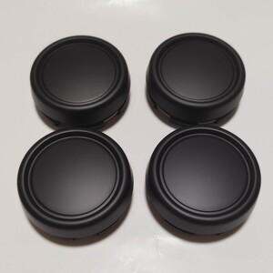 黒　ブラック【4枚】ホイール センターキャップ 79mm 73mm センターカバーアドバン　ワタナベ　Advan Ronal Penta OZ Racing Buddy Club