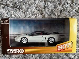 1/43　EBBRO エブロ HONDA ホンダ NSX TYPE-R ホワイト