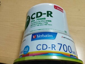 CD-R 25枚　CD-R 50枚　未開封