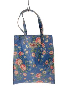 Cath Kidston◆トートバッグ/PVC/BLU/花柄