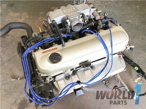 ★実動★ HC33 ローレル 純正 RB20E エンジン シングルカム ワンカム R31 C32 R32 A31 C34 スカイライン セフィーロ NISSAN 日産 旧車