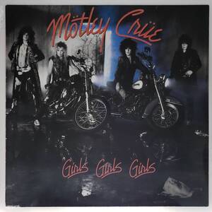 良盤屋◆LP◆germany 輸入盤 モトリー・クルー／ガールズ、ガールズ、ガールズ　Motley Cre/Girls, Girls, Girls/1987 ◆Hard Rock◆P-4245