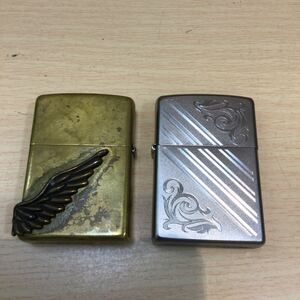 ZIPPO ジッポー オイルライター 2点 喫煙具 