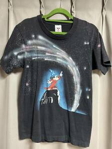 【送料込み】古着 Tシャツ　ディズニー ミッキーマウス ファンテイジア　Disney Fantasia Mickey Mouse 