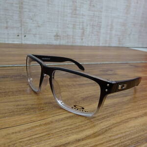 新品同様◇OAKLEY | オークリー　メガネフレーム　ホルブルックRX　OX8156-0656　HOLBROOK RX　サングラス　眼鏡　ブラック×クリア