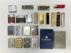 高級オイルライター　ガスライター　大量おまとめ！！23点（Zippo、ジバンシー、マルマン、espresso等！）未使用、中古混在！