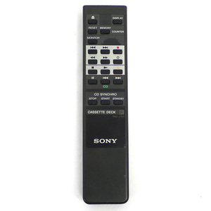 【中古】【ゆうパケット対応】SONY カセットデッキリモコン RM-J701 [管理:1150002860]