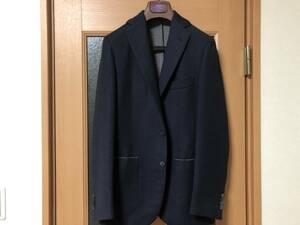 Sartoria Partenopea サルトリアパルテノペア ナポリスタイル ジャケット 紺無地 専用ハンガーもお付けします！