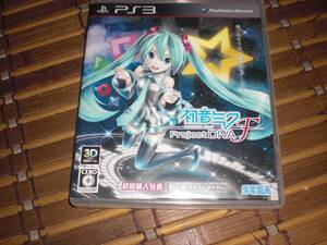 即決PS3 初音ミク　Project DIVA F　