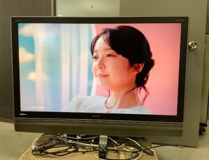 h 【直接引取限定/発送不可】 SHARP 52型 液晶カラーテレビ LC-52GX1W 2007年製 シャープ 大型 テレビ (落札後は来店お引取下さい。)