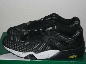 5★★★★即決！新品 puma/プーマ R698 ENG. MESH BLOCK TRINOMIC 黒 US10/28.0cm