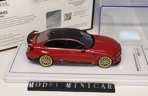 ▲入手困難！TSM 1/43 BMW M3 M-Performance (G80) Toronto Red Metallic Resin TSM430600 新品