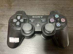 PS3 周辺機器 デュアルショック3 DUAL SHOCK SIXAXIS コントローラー ブラック 動作確認済み 【管理 11360】【B】