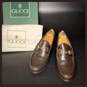 美品 GUCCI グッチ ホースビット ローファー 36