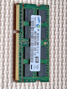 ★★ノートパソコン用メモリ SAMSUNG 2GB 2Rx8 PC3-8500s 中古品！