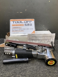 013♪おすすめ商品♪メーカー不明 PNEUMATIC TOOL 常圧エアベルトサンダ BELT SANDER 型式不明 16000RPM カプラプラグ欠品 簡